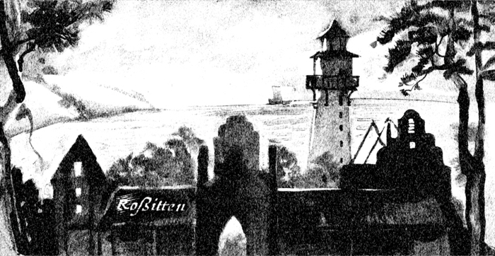 иллюстрация для книги Э. Т. А. Гофмана "Майорат". форзац 2