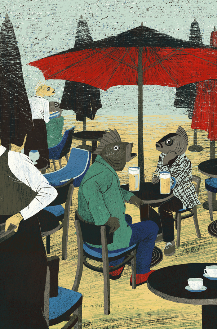 "Карась-идеалист" М.Е. Салтыков-Щедрин