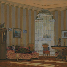 Обломовъ. На дачах.