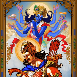 Арджуна и Кришна