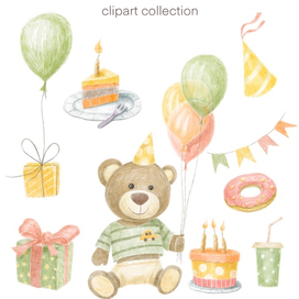 День рождения мишки