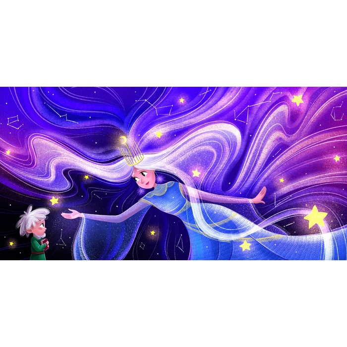 Волшебница ночь. Книжный разворот