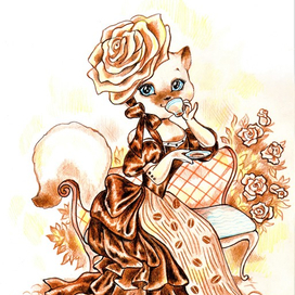 Кофе со сливками