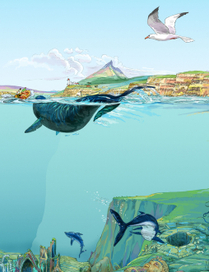 Подводный мир.Фрагмент.