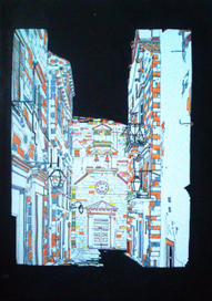 Средневековая Европейская улица