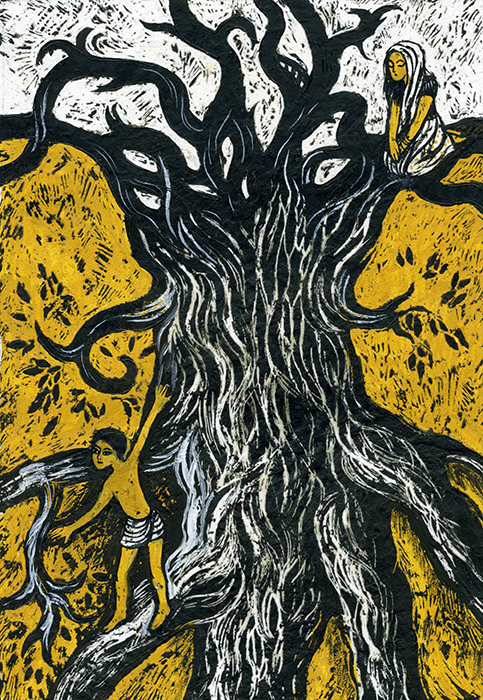 К. Чандар "Перевернутое дерево"