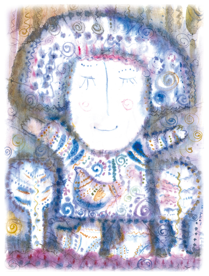 Снегурочка по Земле идет!