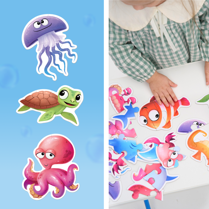 Макси пазлы "Подводный мир"