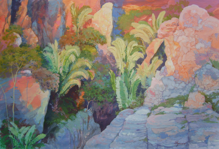 Ущелье в Вали ду Катимбау