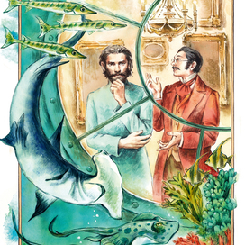 К роману Жюля Верна "20000 лье под водой"