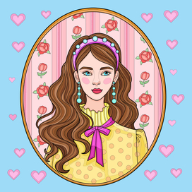 Портреты девушек