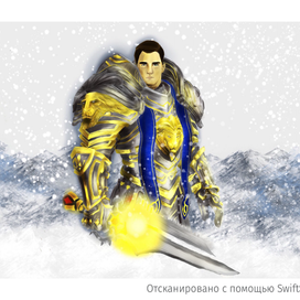 портрет под персонажа 