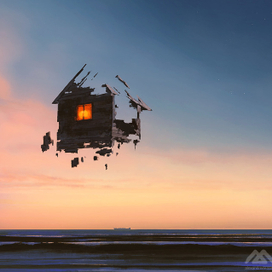 Недостроенный дом для неоконченного проекта.