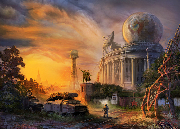 За радиодеталями.