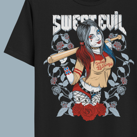 принт для футболки