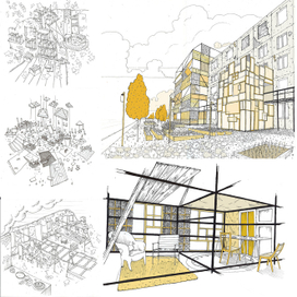 Поселение на территории разрушенного города