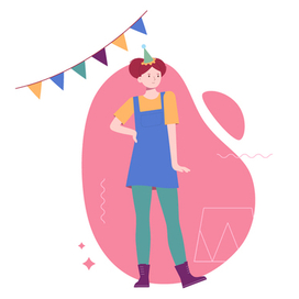 Девушка циркачка