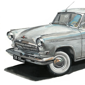 Белоснежная королева (ГАЗ-21УС)