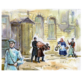 Иллюстрация к книге о св.Серафиме Вырицком .
