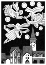 иллюстрация к книге В. Яговдика «Синий колодец». 2012