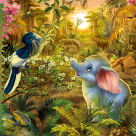 сказка про слоненка