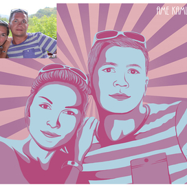 парный портрет