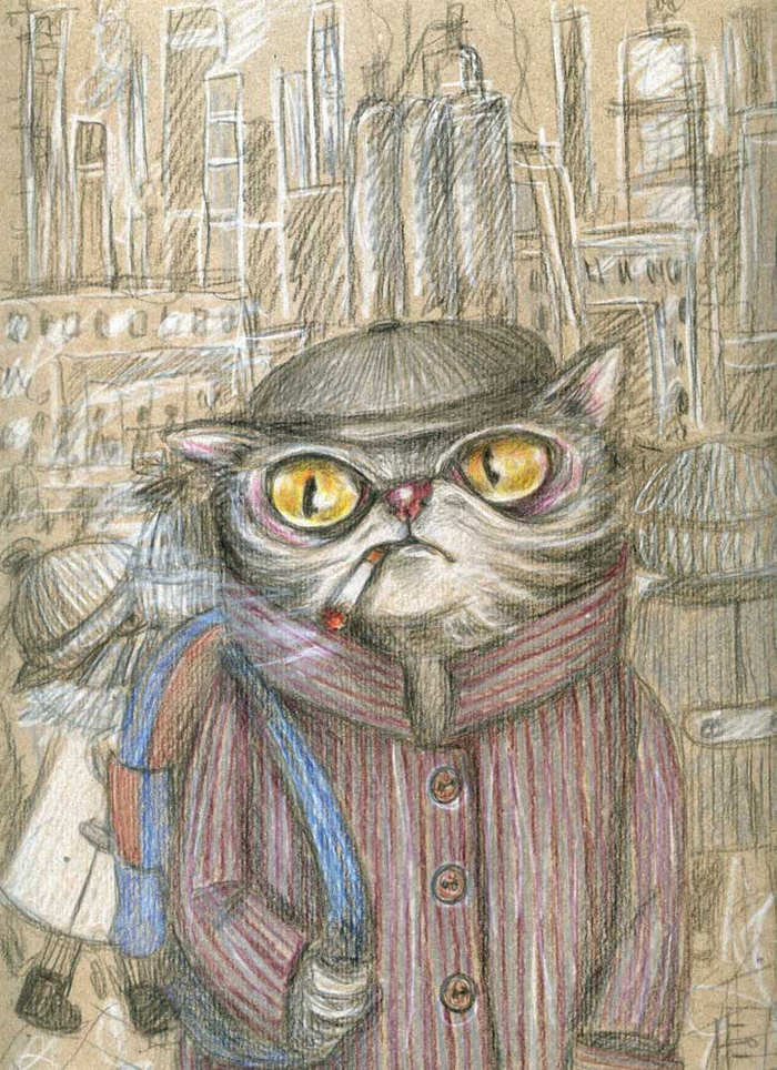 Сказка про Кота и Гриб