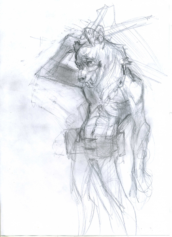 эскиз персонажа