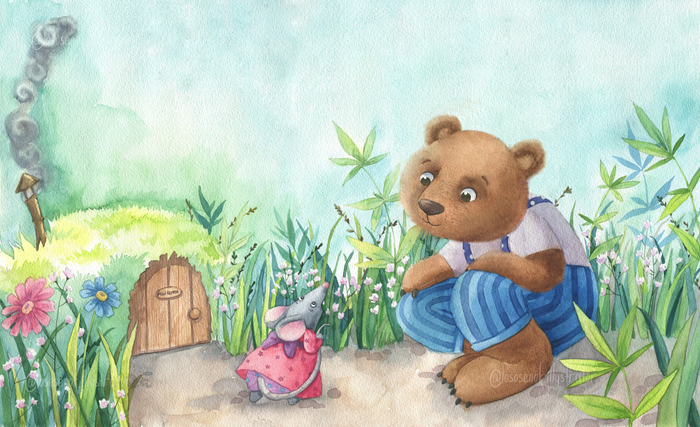 Мишутка и мышка