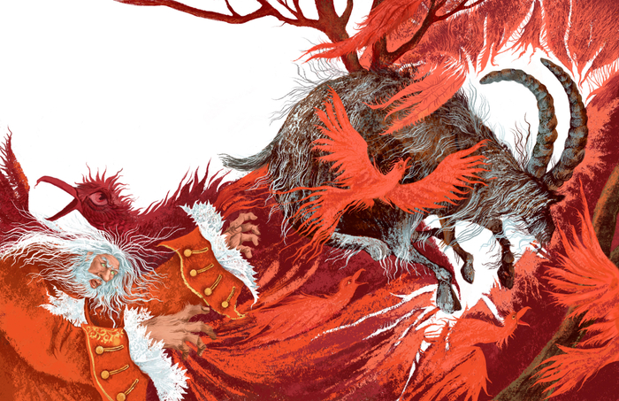 Иллюстрация к книге "Плащ Тролля" Анны Валенберг