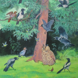 Ещё три картинки к Пришвину