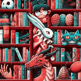 Книжный шкаф