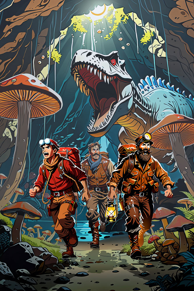 Путешествие к центру земли...