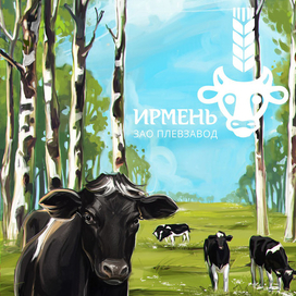 коровы на пасутся 