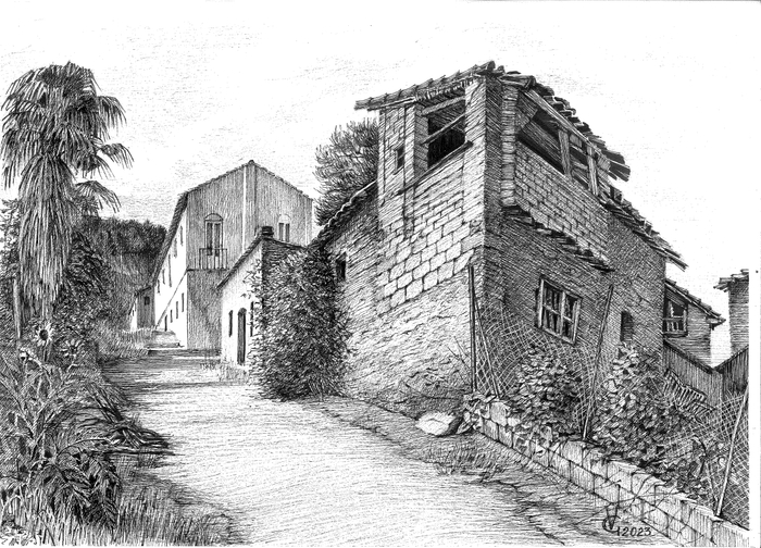 Старый заброшенный дом 