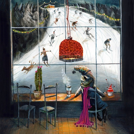 Сноубаристка.