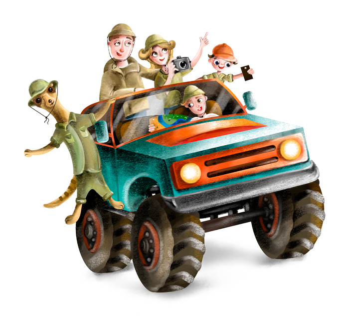 фрагмент принта