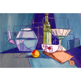 Натюрморт в геометрии 