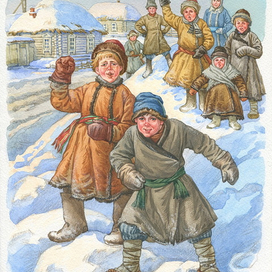 Алексей Толстой "Детство Никиты" 5 Битва