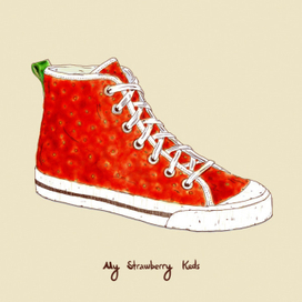 Мои клубничные кеды