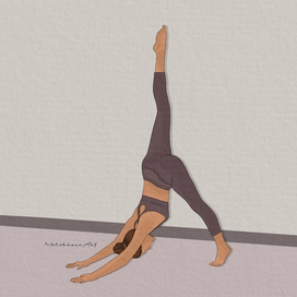 Yoga illustration 