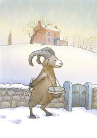 баран с барабаном