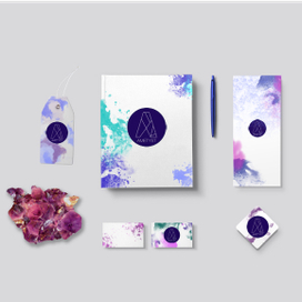 Дизайн фирменного стиля Ametyst