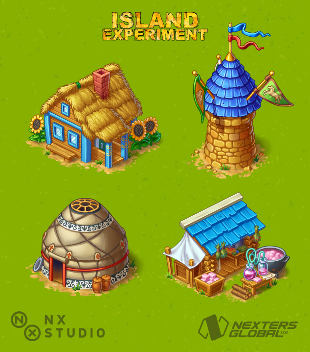 Game buildings