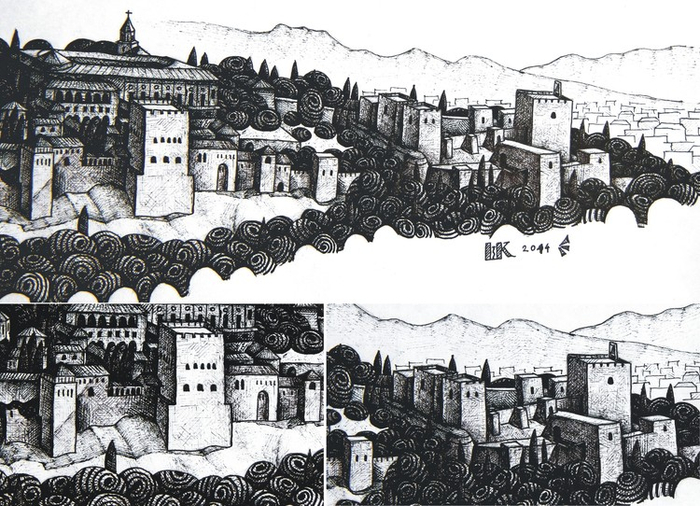 Крепость Альгамбра. Гранада