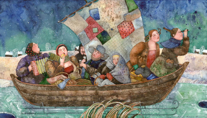 "Зимняя прогулка"