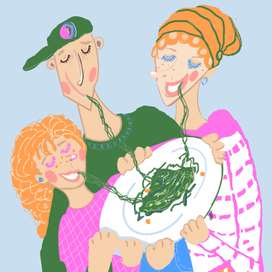 Рекламный плакат "Морская капуста"