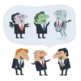 Персонажи, хэллоуин