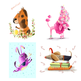 Новый год Собаки