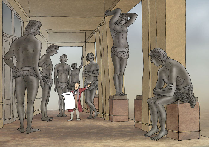 1848 год. Атланты Нового Эрмитажа